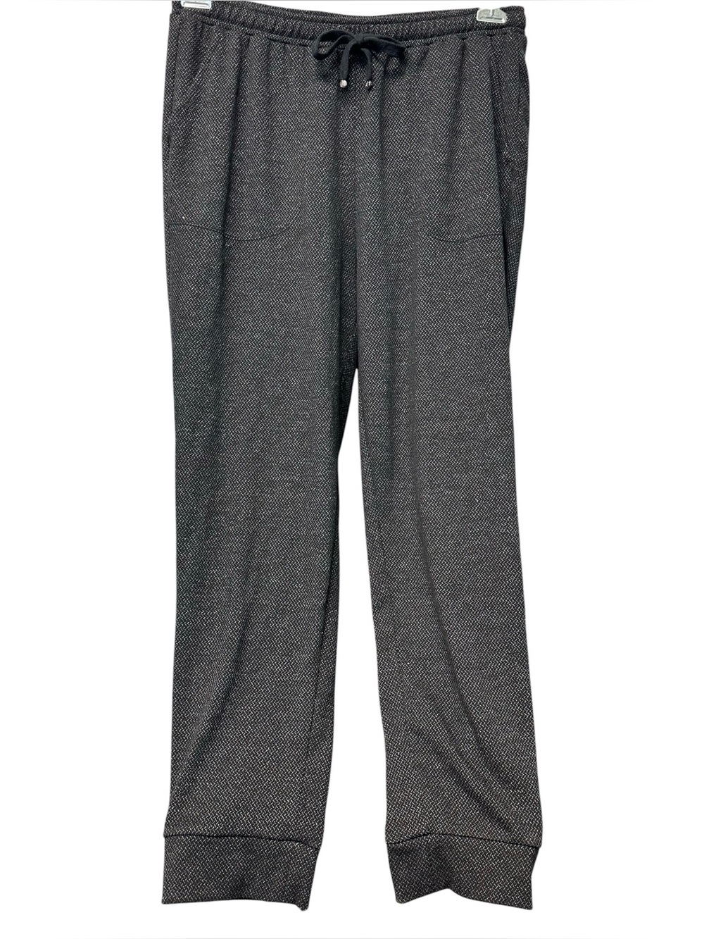 Max Studio Dark Grey Drawstring Joggers XL